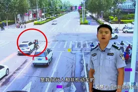 潞城区：违规骑行电动车图片