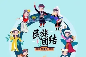 民族团结进步宣传月|“石榴籽一家亲”青少年主题画报作品展（五）图片