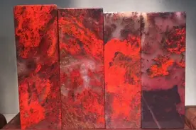 珠宝山海经 之桂林鸡血玉图片