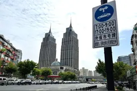 现场直击！外牌限行首日，普陀这里的交通状况如何？图片