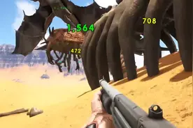 会潜伏在地底攻击玩家，《方舟生存进化》死亡蠕虫不仅丑而且危险图片