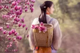 “我与春风皆过客，你携秋水揽星河”这句诗究竟表达什么意境？图片