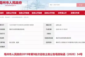 涉及近千亩地!亳州市这些地方要征迁,补偿标准来啦!图片