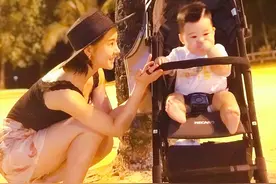 王雷再度升级当爸！李小萌双手捧腹展二胎孕肚，自曝想要对双胞胎图片