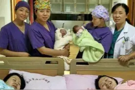 全网“最累姥姥”火了，三胞胎女儿各生三胞胎，网友：会不会搞混图片