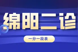 绵阳二诊分段表#600分以上2220人！排名换算+院校推荐图片