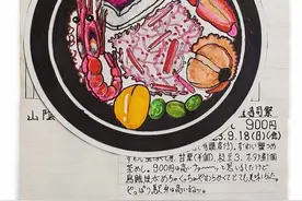 厨师手账，日本厨师小林师傅的手绘美食日记图片
