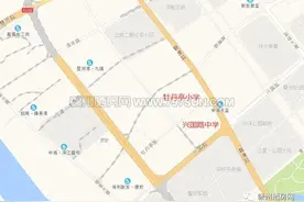 赣州牡丹亭路小学建成后将重新划分学区图片