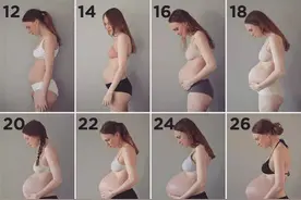 生完三胞胎后肚子却收不回去，国外宝妈的晒照，诠释伟大母爱图片