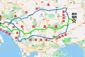 正式通车！深圳外环高速公路一期最全指引来了图片