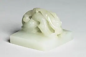 龙纽玉印，元代图片