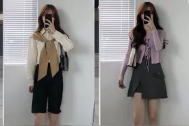 大学生开学装备不能输！18套秋初搭配示范，学着穿不要太时髦图片