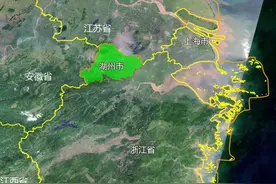 7张地形图，快速了解浙江省湖州各市辖区县图片