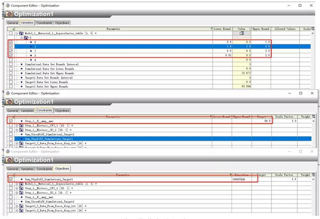 基于iSIGHT和Abaqus橡胶超弹性材料本构参数反演（附直播教程）