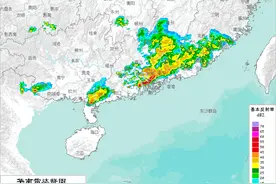 今年首场飑线来袭，佛山广州深圳天色骤变！分析：后面还会更多图片