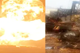 大连凌晨突发爆燃 炸出蘑菇云 目击者：爆炸源与民宅原不到百米视频封面