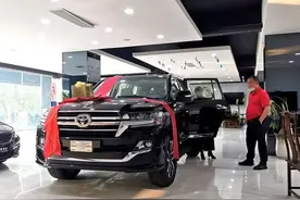 兰德酷路泽提车记，车主：70多万顶配八气囊，心仪已久图片