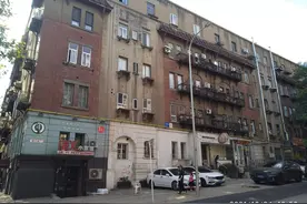 大连市 中山区 路街古旧建筑一角 谁的童年回忆？图片