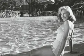 30张罕见的照片，梦露泳装写真照，凯瑟琳王妃的连衣裙被吹起图片