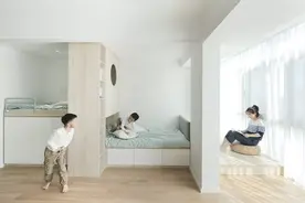 北京59㎡混搭公寓，住进一家四口，还有练跆拳道空间，宽敞图片