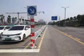 打通城区“断头路”——向阳路、平山卫路、奥森路正式竣工通车图片