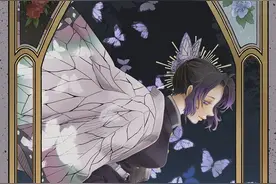 《鬼灭之刃》九柱遇上塔罗牌，蝴蝶忍成为“女教皇”、仙气又霸气图片