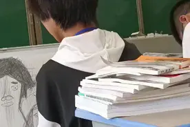 每日一笑：​​美术老师看了都摇头…画的很好，以后不许画了图片