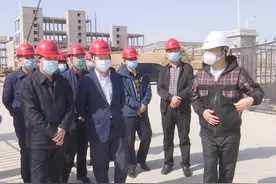 中国建设银行宁夏区分行行长来盐池县调研图片