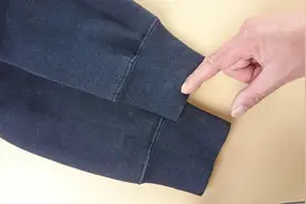 衣服袖子长了原来不用剪，学会这招，隐形无痕改短，这方法太棒了