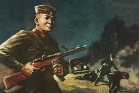 金色的盾牌-上海人民美术出版社1957 金奎，绘 怀旧连环画图片
