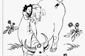 故事：行脚僧认牛做母 一骗再骗连环不断图片