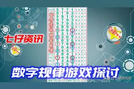 七星彩07月20日第2613期最新图规分享图片