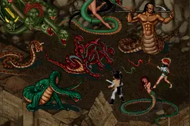 经典游戏《仙剑》系列最大的BUG：梦蛇，任何BOSS都是秒图片