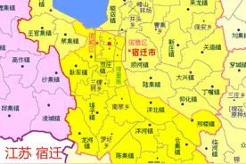 宿迁宿豫区14镇、宿城区11镇的变迁：人口、土地、工业…最新统计图片