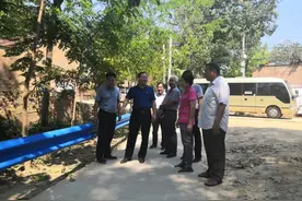 河南省直工委到太康县皇王村调研脱贫攻坚图片