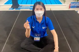 跳水五金王分享新动态，出国当裁判后回国隔离，直言“疯了一个”图片