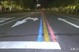 哈尔滨这里的“彩虹标线”C位出道，美爆了图片