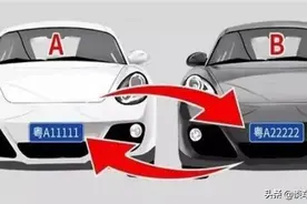 车管所：车辆号牌可以互换，但需满足以下条件图片