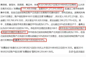 6.5亿天价罚单揭开庄股黑幕，职业操盘手剖析劲嘉股份坐庄全程图片