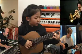 6岁“偷心女孩”用一把吉他征服外网图片