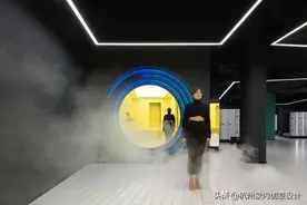 充满未来科技感健身房空间设计图片