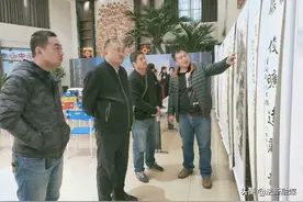 河南内黄：书画名家进万洋活动今日拉开帷幕图片