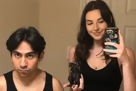 美国女子1米75，找了个矮她近20厘米的男朋友，觉得身高不重要图片