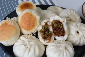 包子这样做，孩子一口气吃了5个，这种调馅方法比肉包子还好吃图片