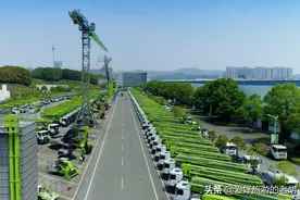 占地1600多亩的长沙工业园，摆满了机械设备，比麓谷企业广场更大图片