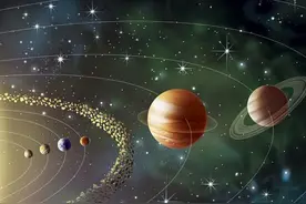 宇宙奇观五星连珠，8月19日晚即将来临，你的愿望准备好了吗？图片