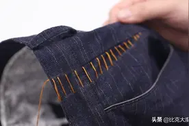 裤子裤腰大了不要扔！不用剪不用拆，教你轻松收裤腰，方法太棒了图片