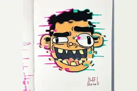 一波酷酷的插画真的太有风格了！这种艺术涂鸦，可以学学图片