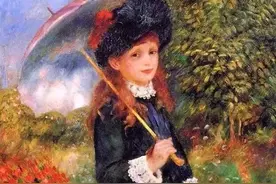 赏析印象主义画家雷诺阿油画，《阳光中的裸女》为何称为经典之作图片