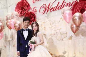 39岁男星斥资百万办世纪婚礼，数十位明星热情献唱，新娘狂落泪图片